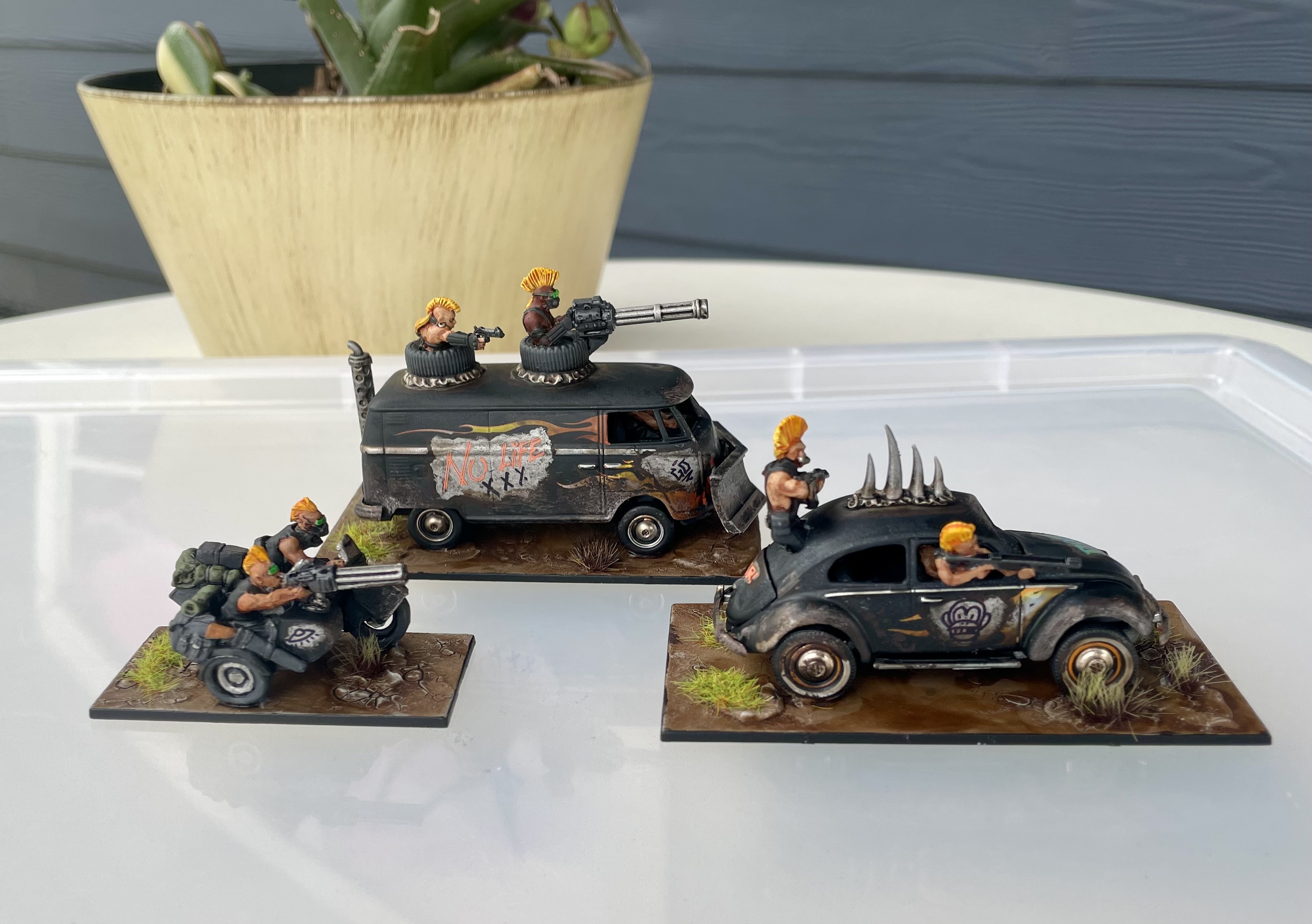 Gaslands: The Punks  Wyrd Stones and Tackle Zones